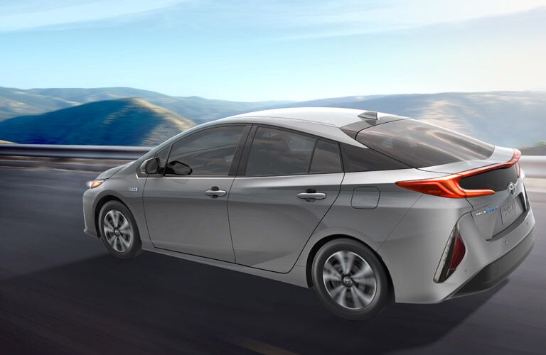 2017 Toyota Prius Prime in silver