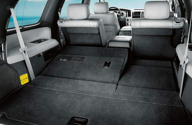 2017 Toyota Sequoia cargo area