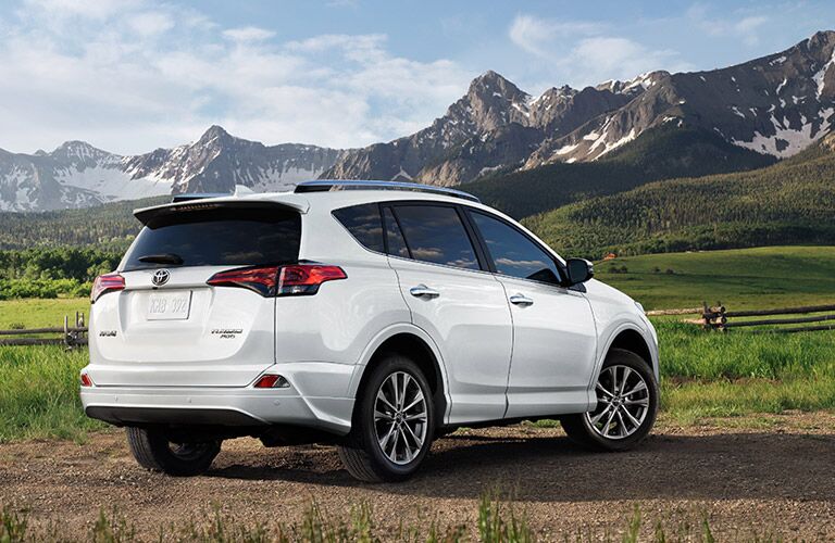 2017 Toyota RAV4 in white