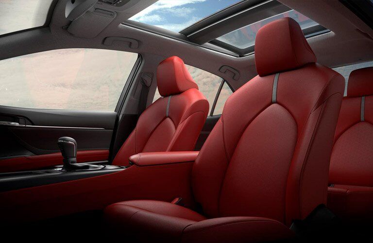 2018 Toyota Camry interior seating