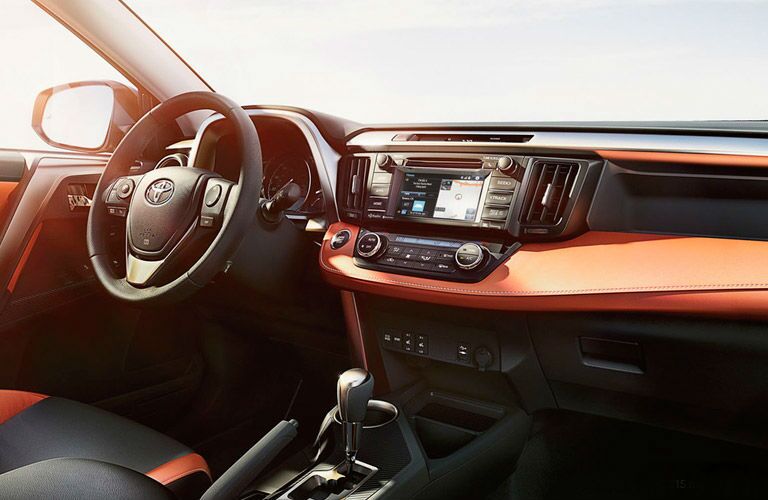 New Interior 2016 Toyota RAV4 vs. 2016 Subaru Forester Baierl Toyota