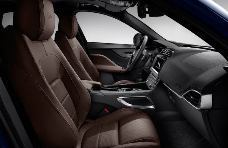 Jaguar F-PACE brown leather