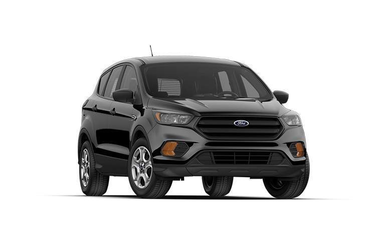 2018 Ford Escape Front View of Black Exterior