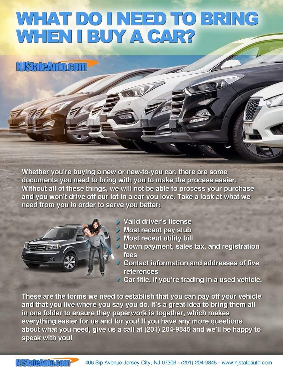 What To Bring Jersey City Used Car Auction What To Bring Our Jersey City Used Car Auction