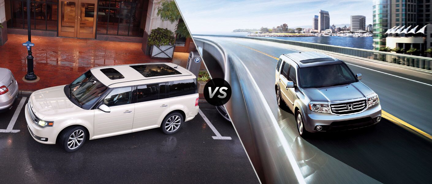 2013 Ford Flex vs. 2013 Honda Pilot