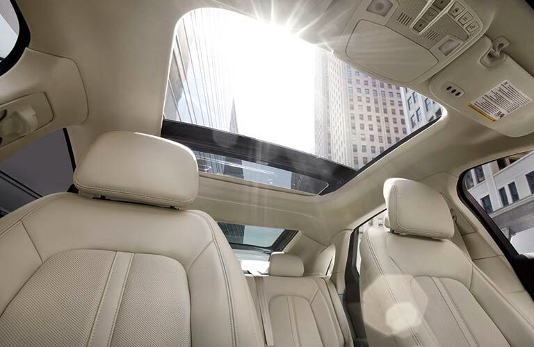 Sun Roof on the 2016 Lincoln MKZ
