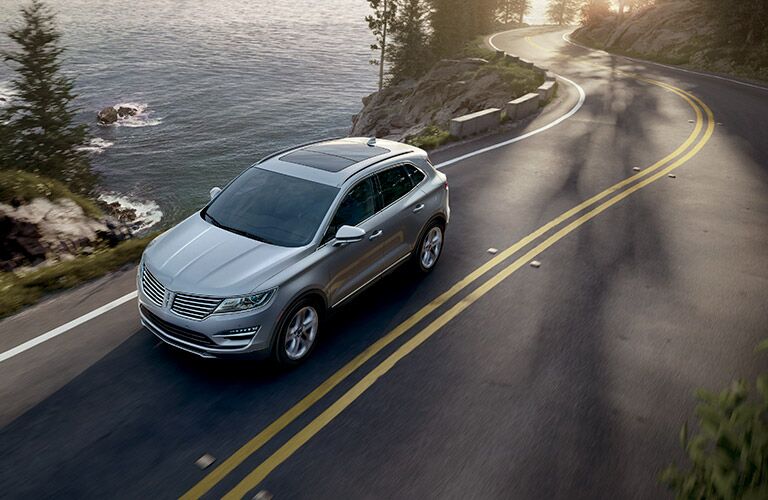 2017 Lincoln MKC driving on the road