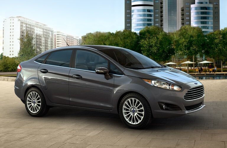Side of the 2017 Ford Fiesta