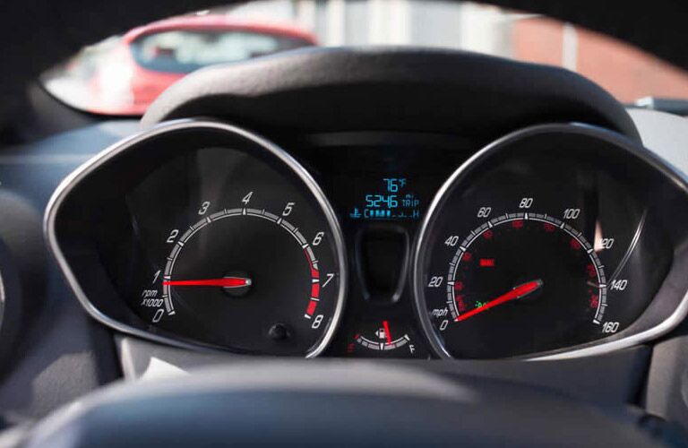 Guages on the 2017 Ford Fiesta