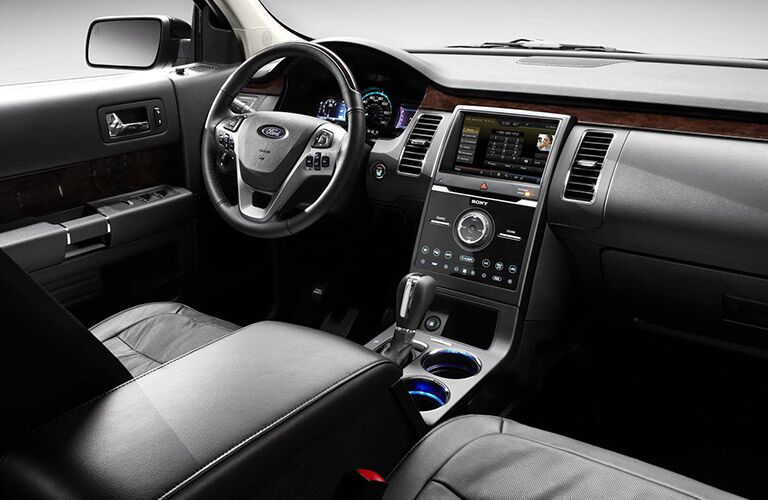 Black Interior on the 2016 Ford Flex