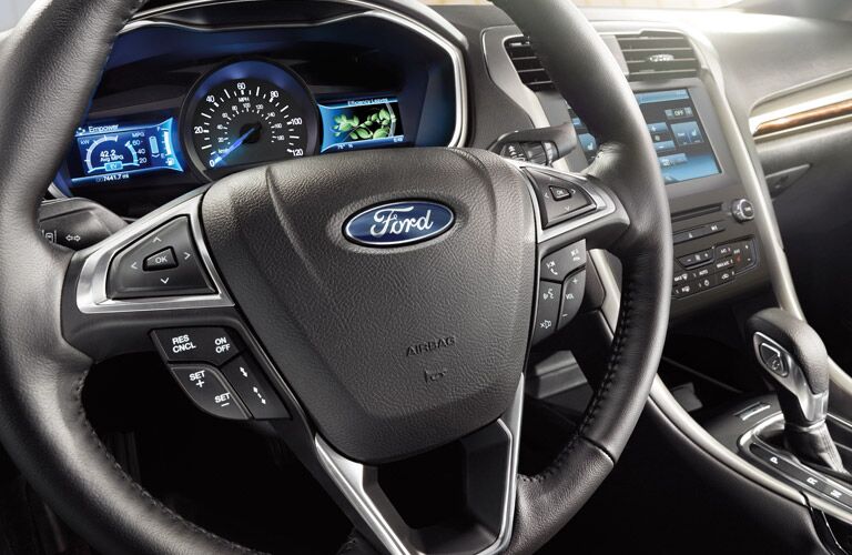 Steering Wheel on the 2016 Ford Fusion
