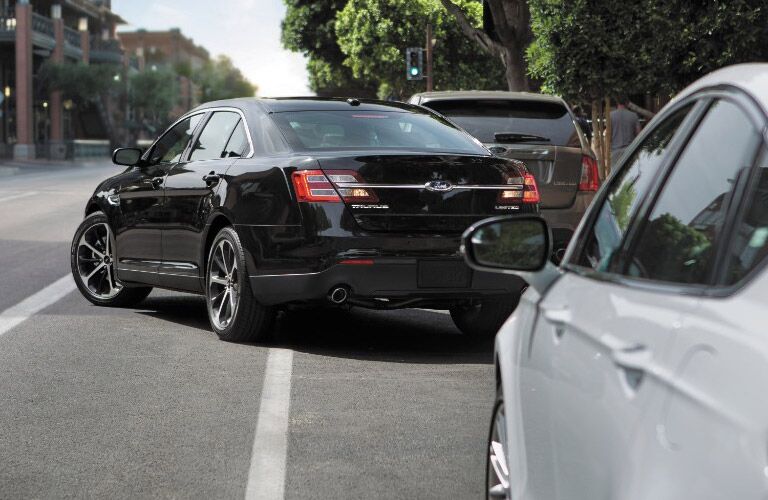 Rear of the 2017 Ford Taurus