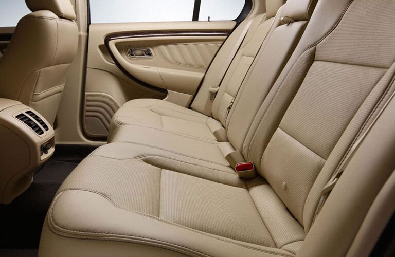 Rear Seat on the 2017 Ford Taurus