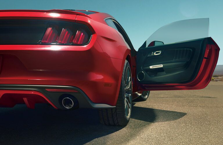 Door on the 2017 Ford Mustang