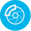 Light blue brake icon