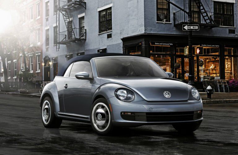 2017 VW Beetle Convertible retro modern design