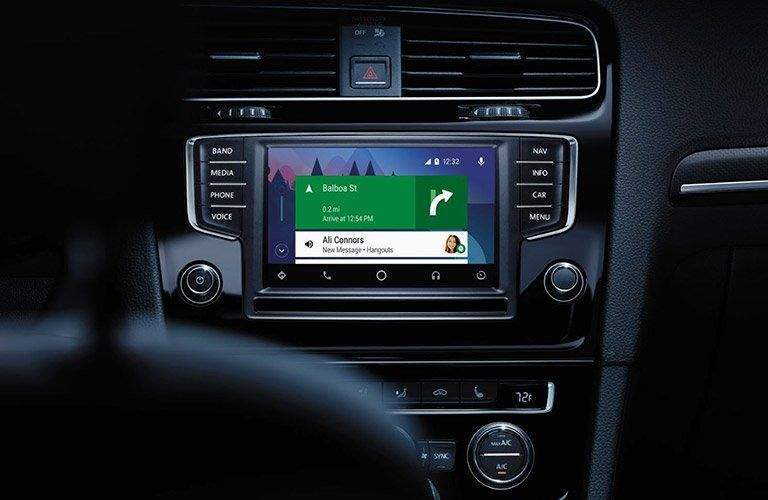 2017 Volkswagen Golf R Touchscreen Display