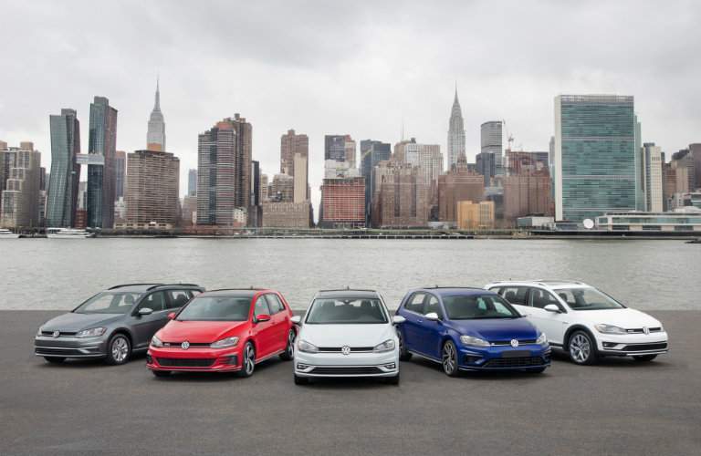 2018 Volkswagen Golf Family Lineup