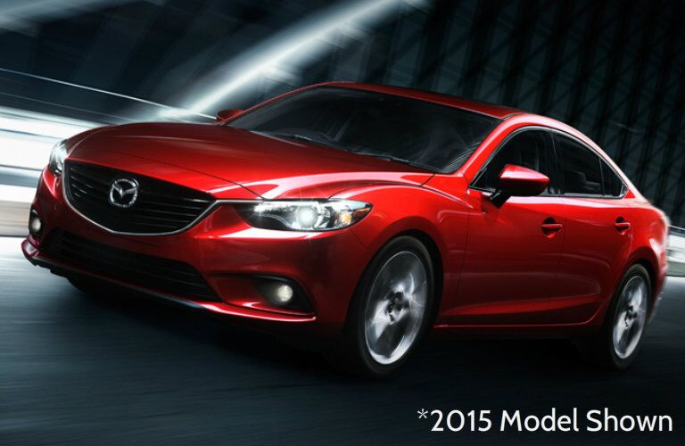 Side profile of 2015 Mazda6
