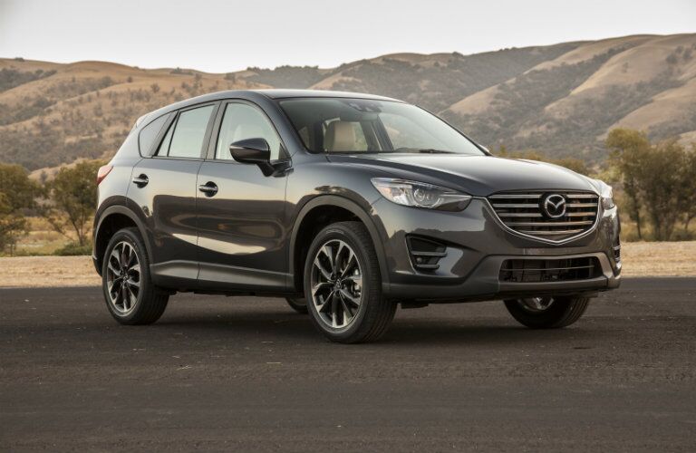 Front and side view of 2016 Mazda CX-5