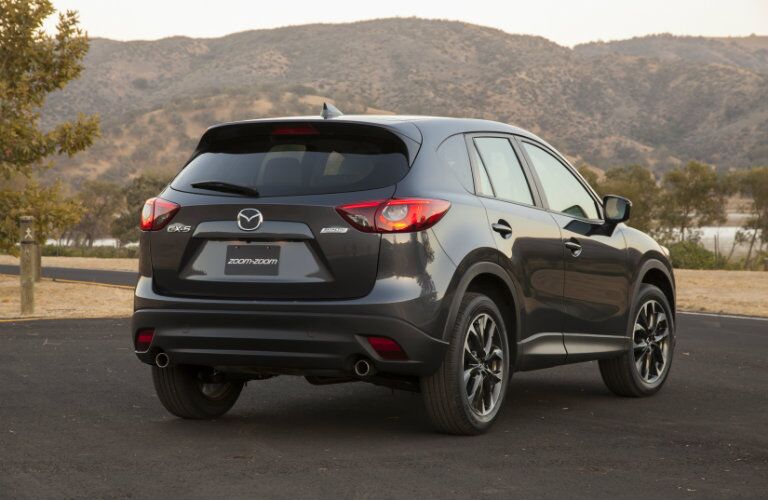 Rear profile of 2016 Mazda CX-5