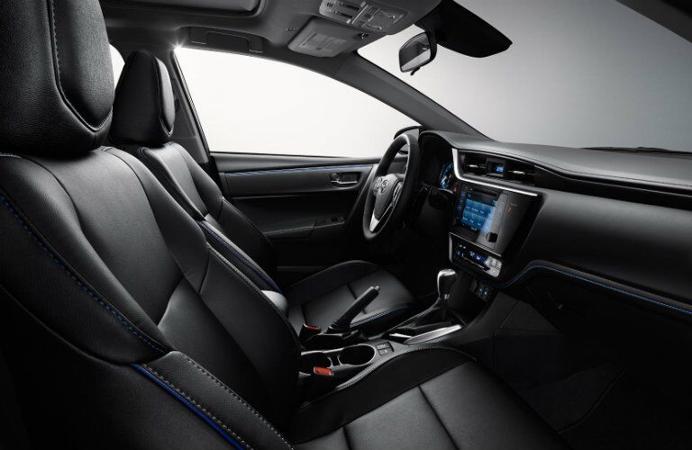 2017 Toyota Corolla front legroom