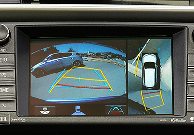 Integrated Backup Camera