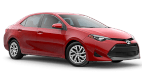 2017 Toyota Corolla SE shown