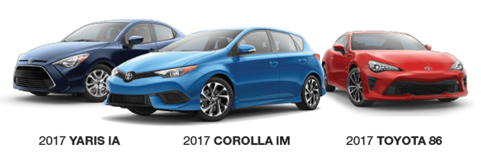 2017 scion model lineup