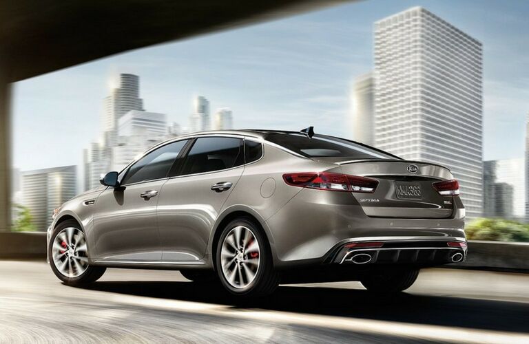 2017 Kia Optima cargo space