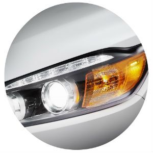2017 Kia Sorento headlights