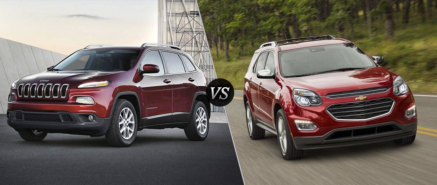 2016 Jeep Cherokee Vs 2016 Chevy Equinox