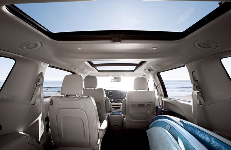 gorgeous sunroof in the 2017 Chrysler Pacifica