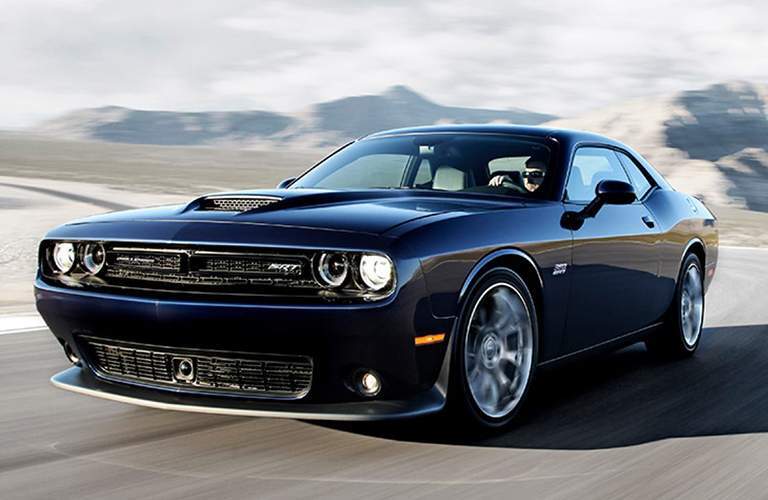 gutsy 2017 Dodge Challenger with its bold retro grille