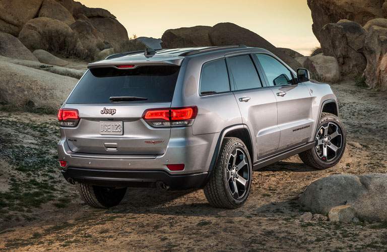 2018 Jeep Cherokee off-roading