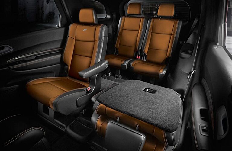 rear two rows of the 2019 Dodge Durango