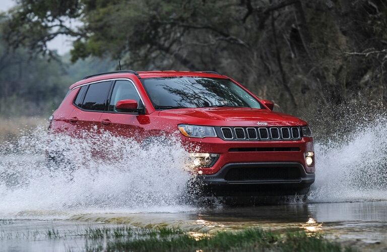 Red 2019 Jeep Compass