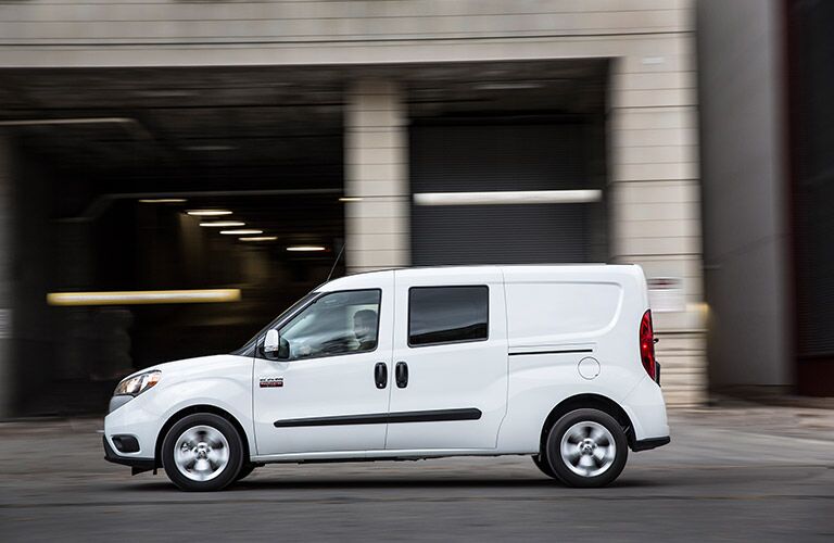 side view of the 2017 Ram ProMaster City