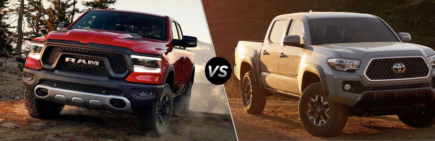 2019 Ram 1500 Vs 2019 Toyota Tacoma