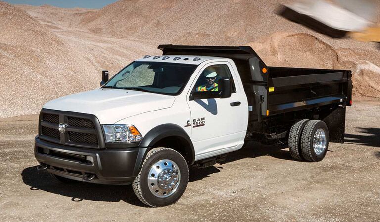Ram 5500 Chassis Cab parked on a city street