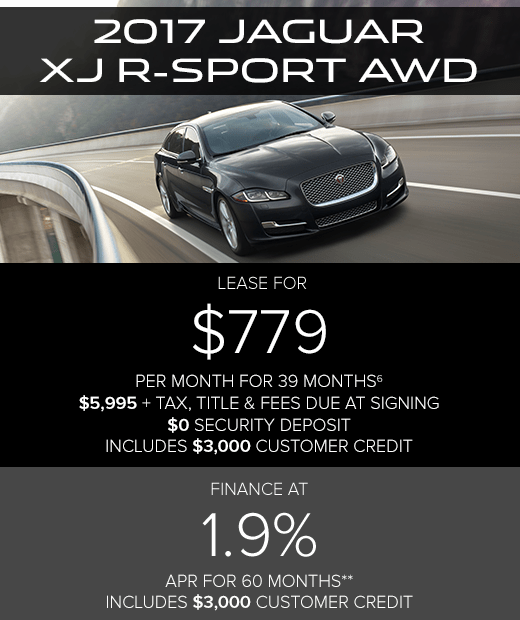Jaguar xj lease deals