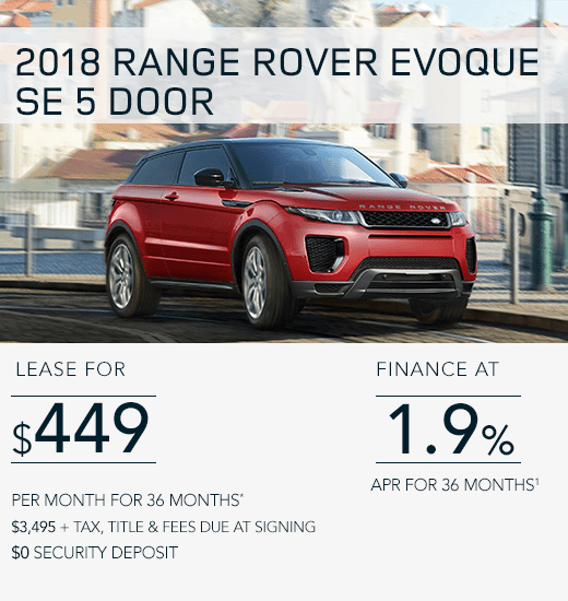 Land Rover San Jose Special Offers