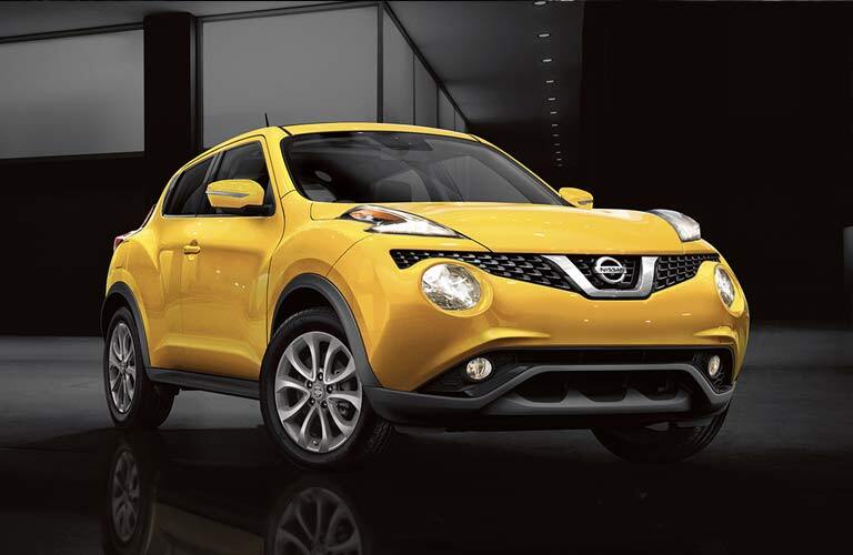 yellow 2017 Nissan Juke exterior front