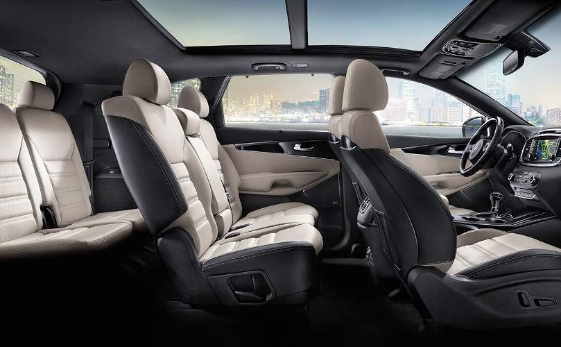 kia sorento interior
