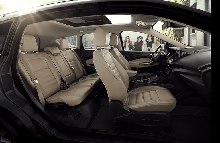 2017 Ford Escape interior space