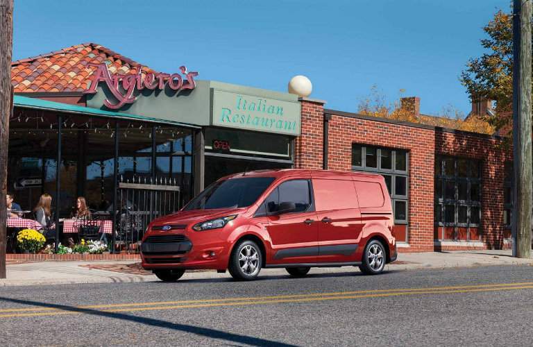 2017 Transit Connect Race Red