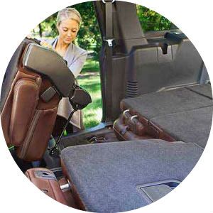 2017 Ford Expedition cargo space