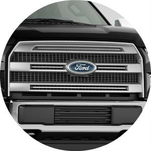 2017 Ford F-150 three-bar front grille design