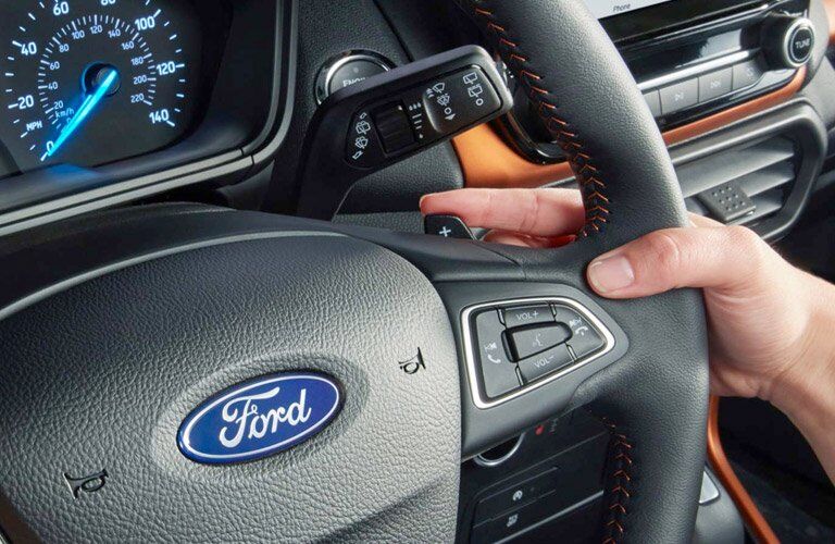 2018 EcoSport SelectShift paddle shifters