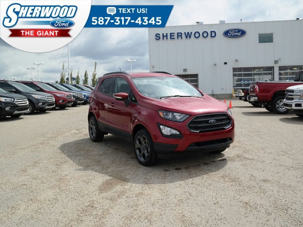 Red 2018 Ford EcoSport at Sherwood Ford